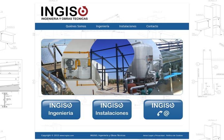 Screenshot of ingiso.com