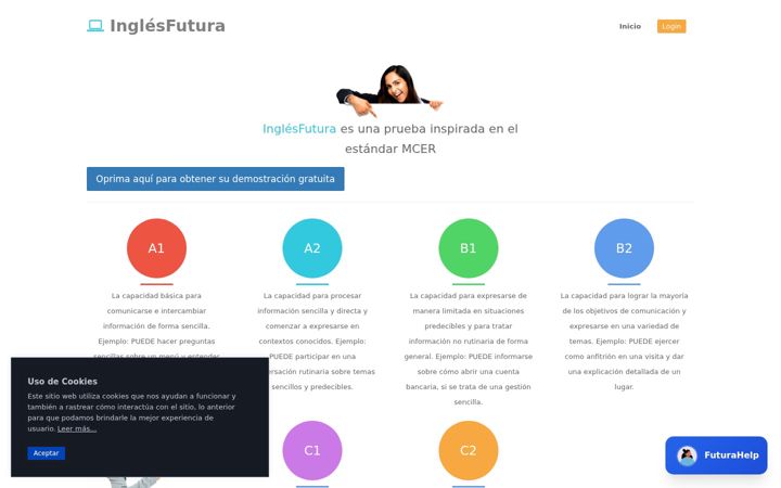 Screenshot of inglesfutura.com