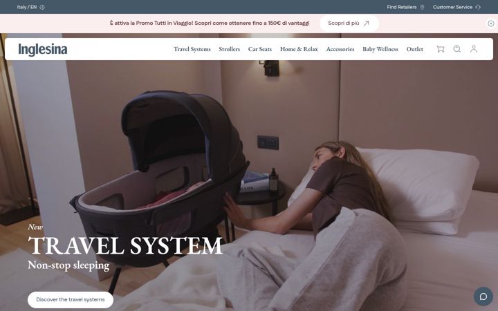 Skærmbillede af inglesina.com