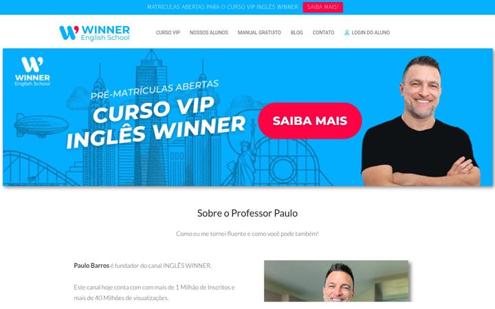 Screenshot of ingleswinner.com