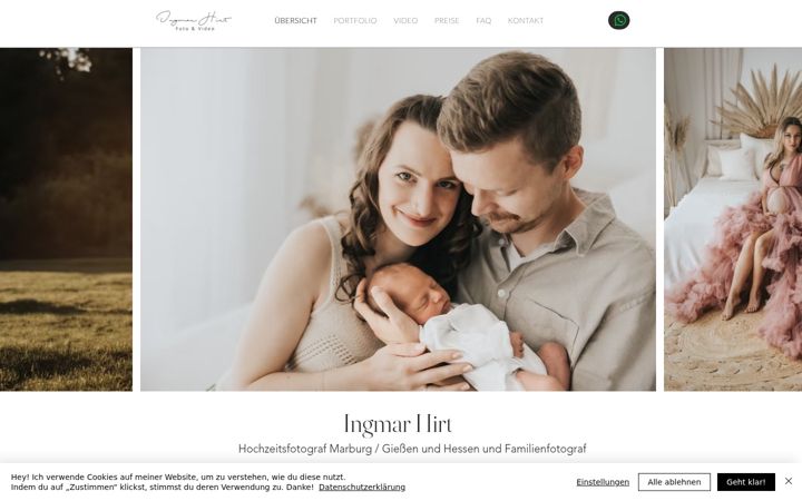 Screenshot of ingmarhirt.com