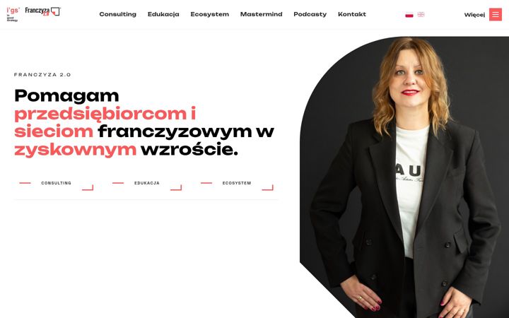 Screenshot of ingoodstrategy.com