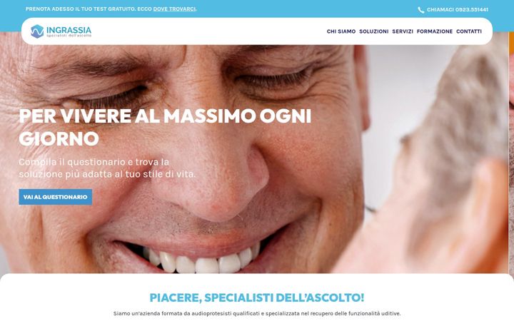 Screenshot van ingrassia.it