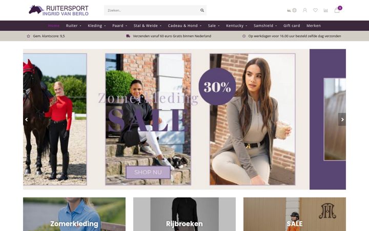 Screenshot of ingridvanberlo.nl