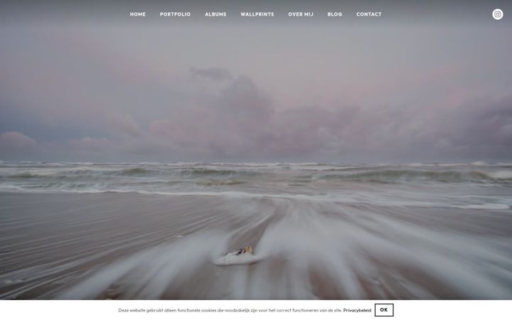 Screenshot of ingridvanwageningen.nl