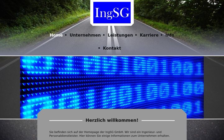 Screenshot of ingsg.com