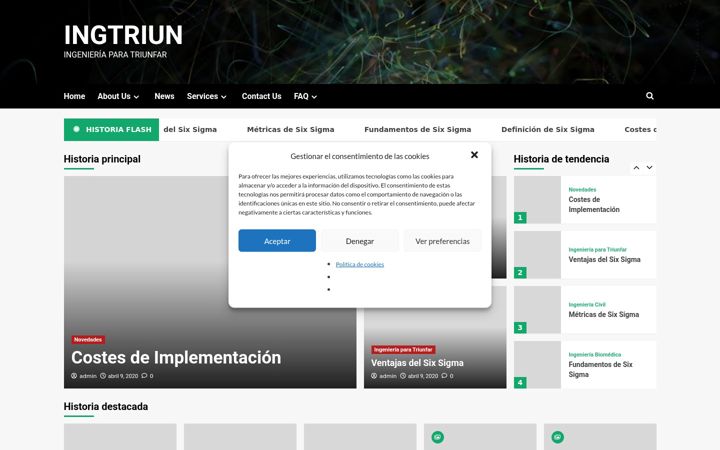 Screenshot of ingtriun.com