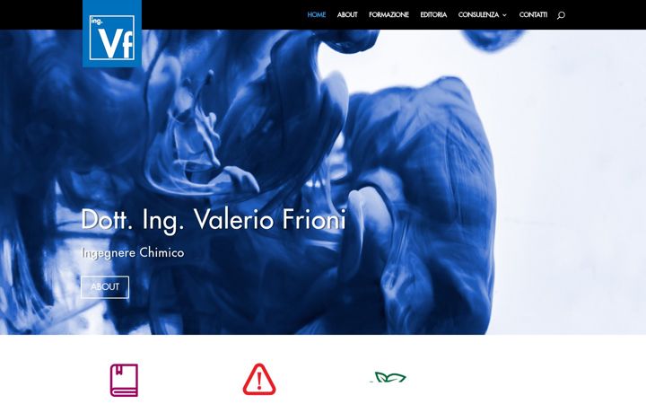 Screenshot of ingvaleriofrioni.it