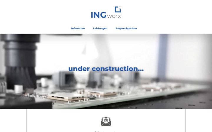 Screenshot of ingworx.de