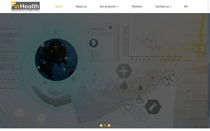 Screenshot of inhealth.ae