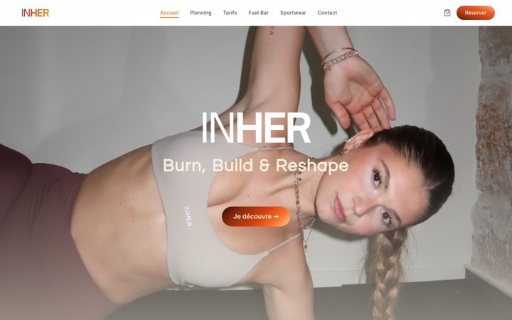 Screenshot of inherstudio.fr