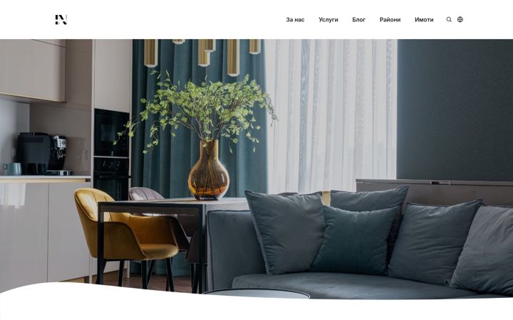 Screenshot of inhomebg.com