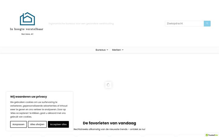 Screenshot of inhoogteverstelbaarbureau.nl