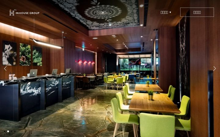 Screenshot of inhousehotel.com
