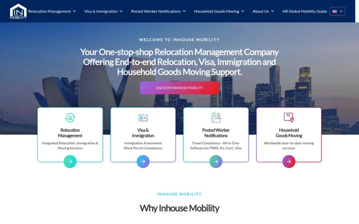 Screenshot of inhousemobility.com