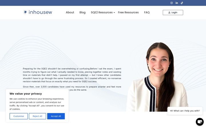 Screenshot of inhousew.com