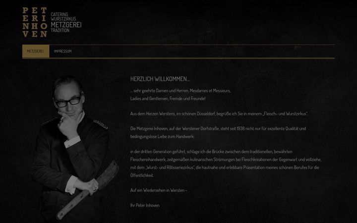Screenshot of inhoven.de