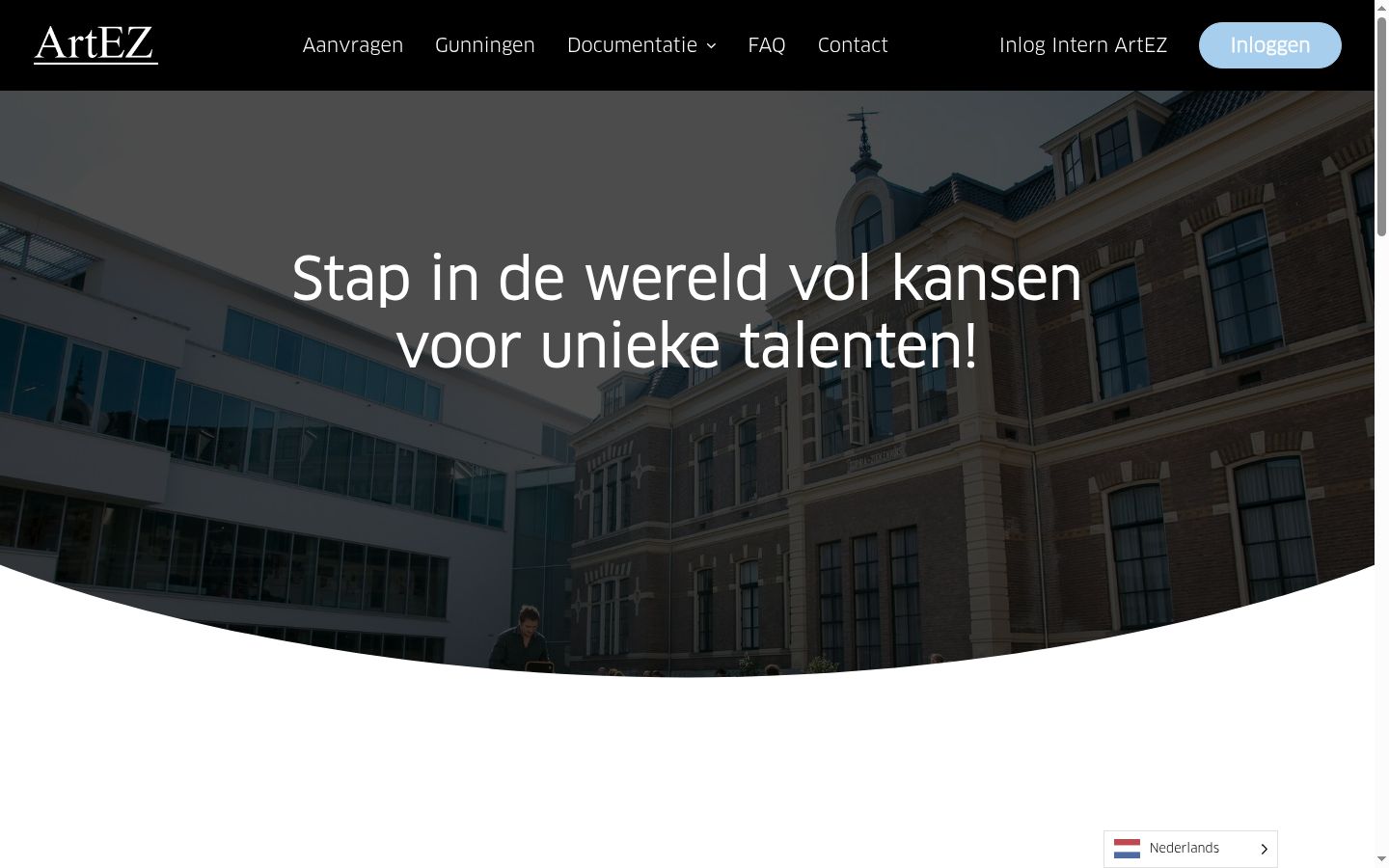 Screenshot van de toestemmingsbanner zoals getoond vóór enige interactie
