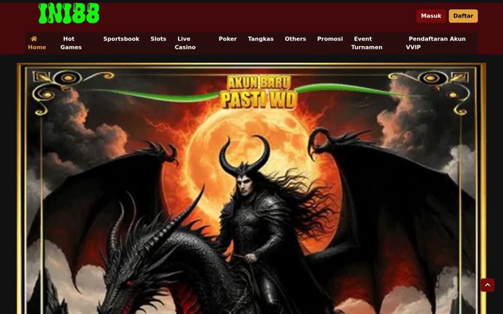 Screenshot of ini88.org