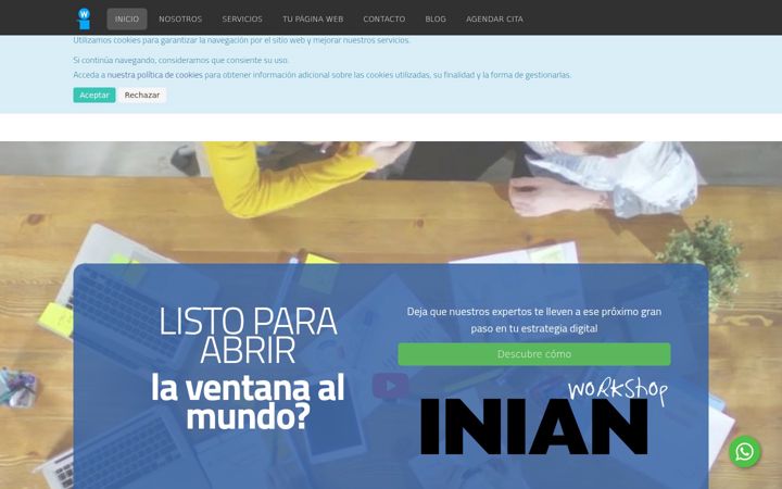 Screenshot of inianmx.com