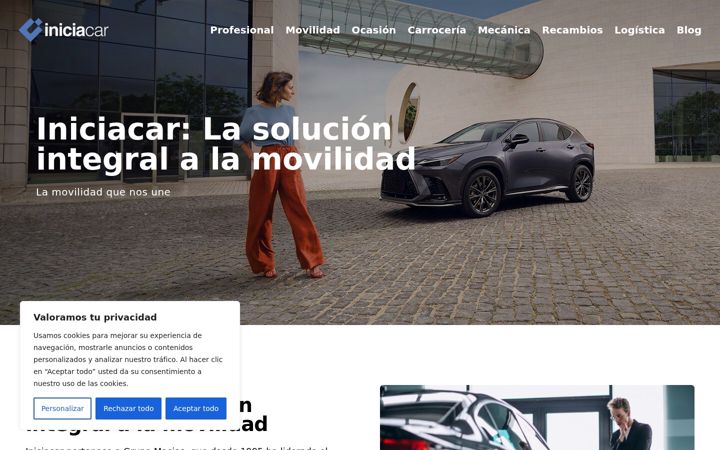 Screenshot of iniciacar.com