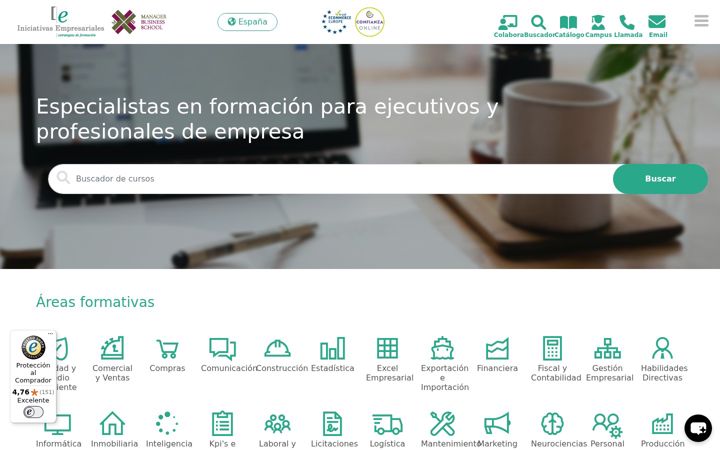 Screenshot of iniciativasempresariales.com