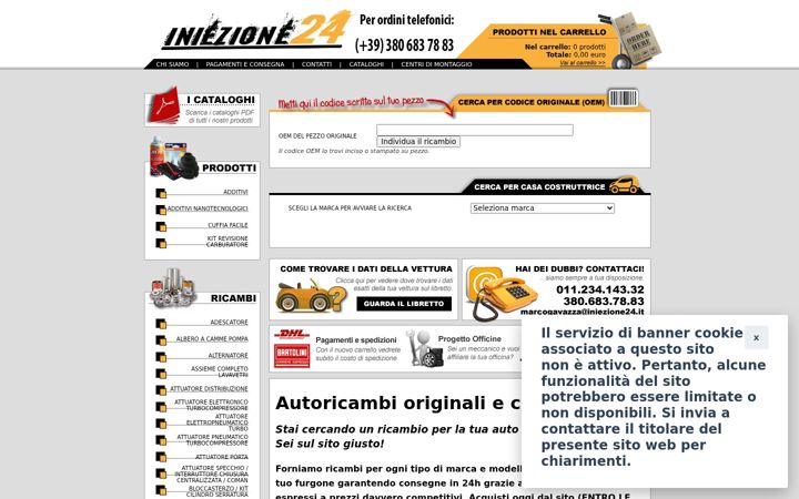 Screenshot of iniezione24.it