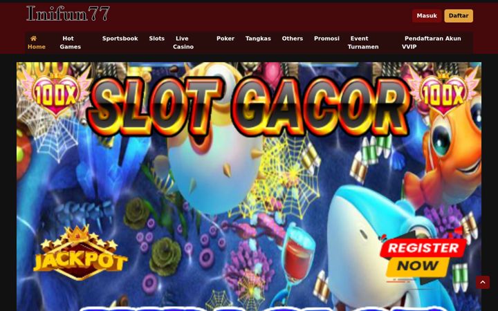 Screenshot of inifun77.net