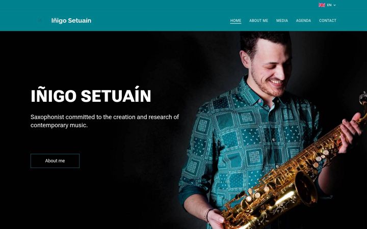 Screenshot of inigosetuain.com