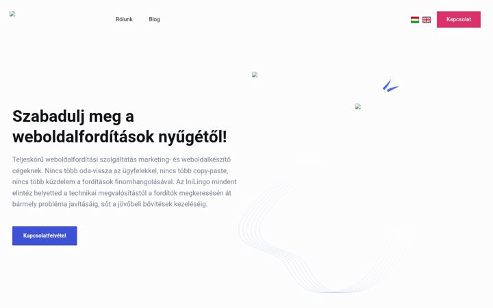 Screenshot of inilingo.com
