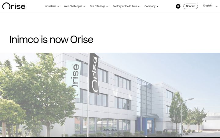 Screenshot of inimco.com