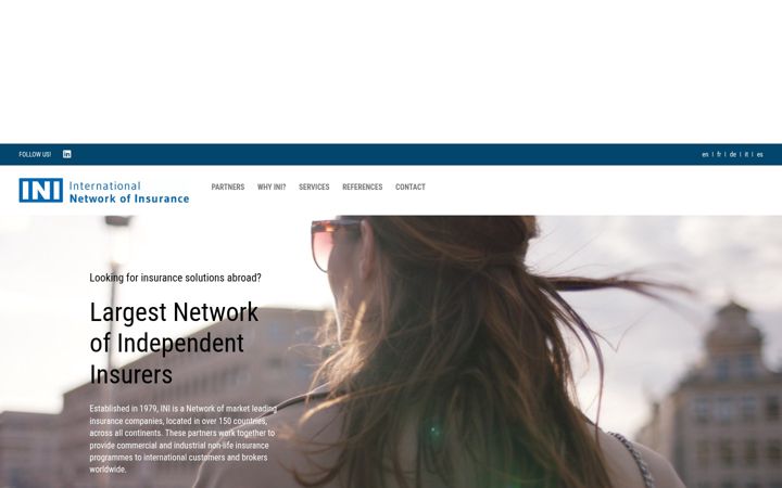 Screenshot of ininetwork.com