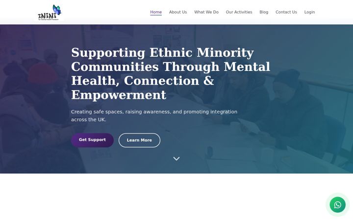 Screenshot of inini.co.uk