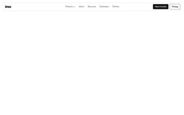 Screenshot of inio.com
