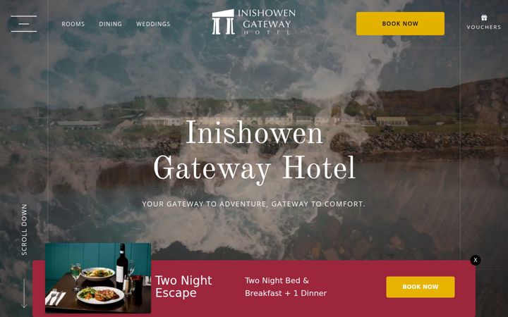 Screenshot of inishowengateway.com