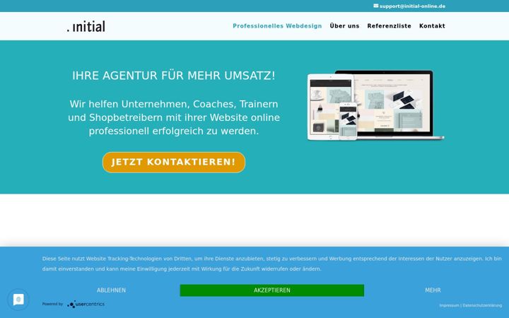 Screenshot of initial-online.de