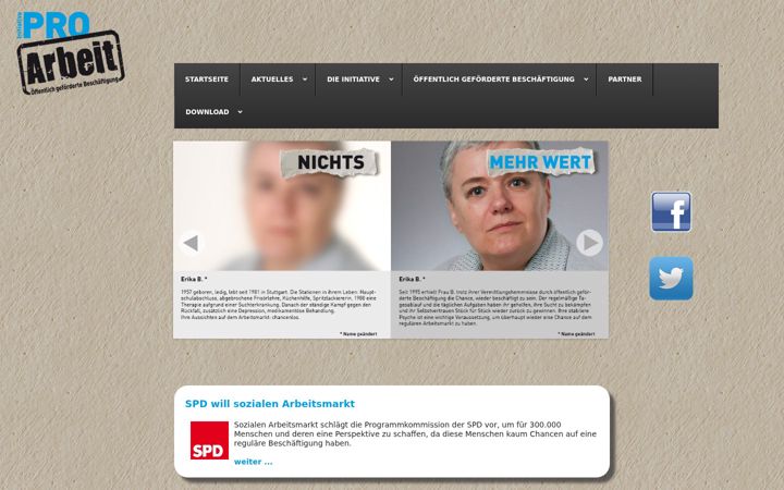 Screenshot of initiative-pro-arbeit.de