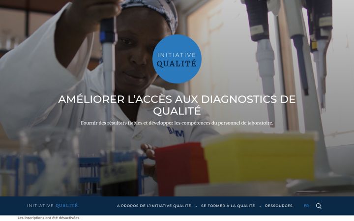 Screenshot of initiative-qualite.org