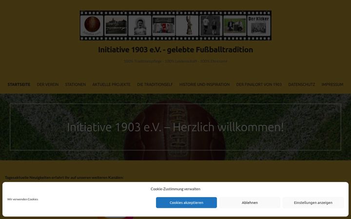 Screenshot of initiative1903.de
