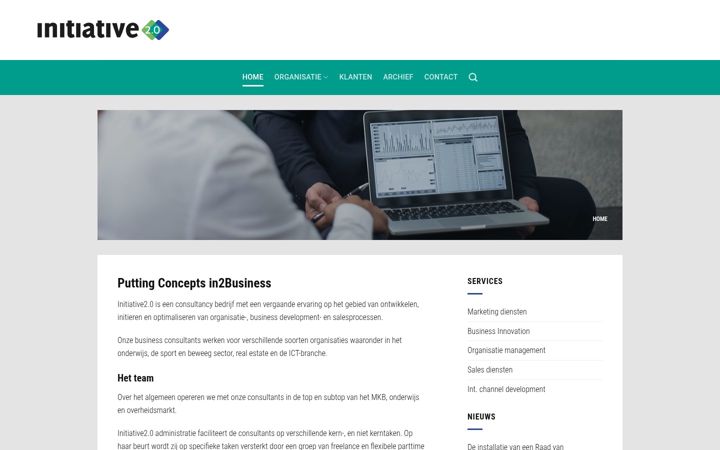 Screenshot of initiative2.nl