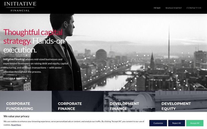 Screenshot of initiativefinancial.com