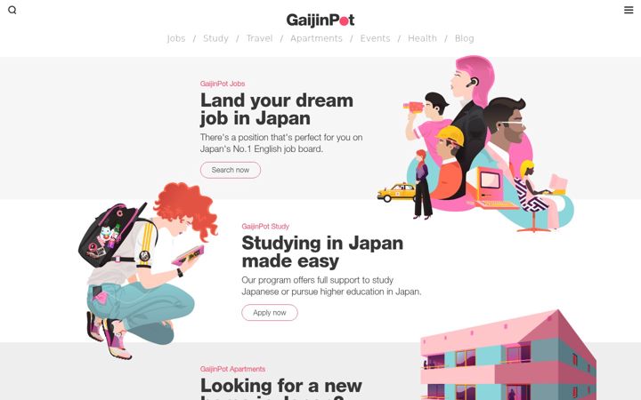 Screenshot of injapan.com