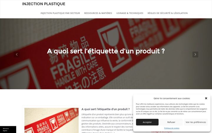 Screenshot of injection-plastique.fr