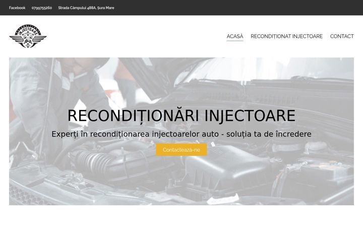 Screenshot of injectoare-sibiu.ro