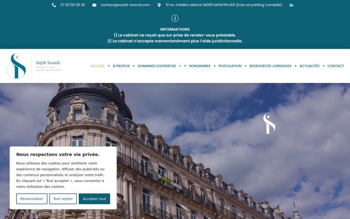 Screenshot of injeh-souidi-avocat.com
