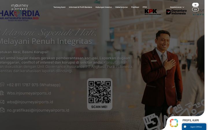 Screenshot of injourneyairports.id