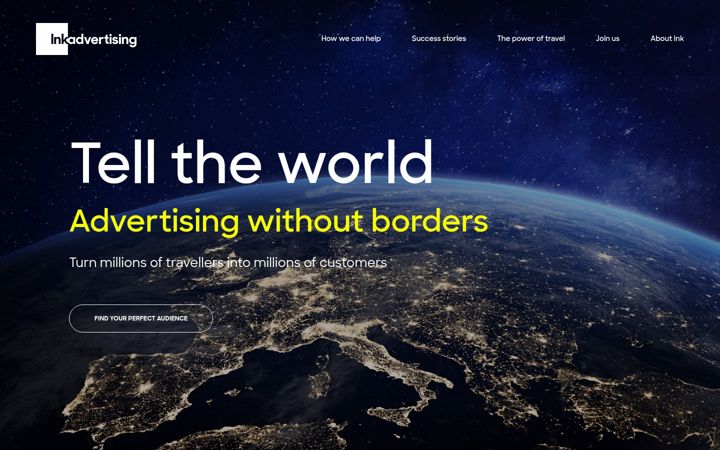 Screenshot of ink-advertising.com