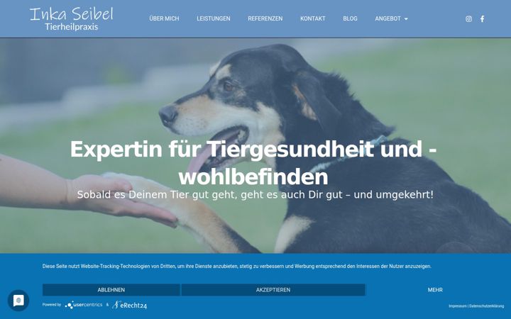 Screenshot of inka-seibel.de