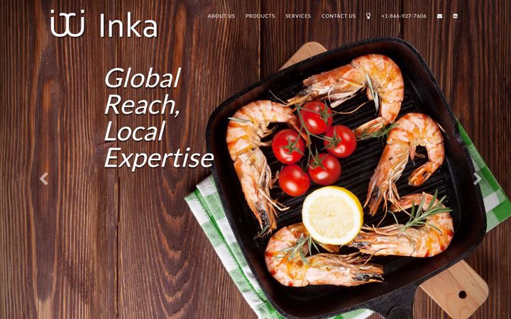 Screenshot of inkaintl.com