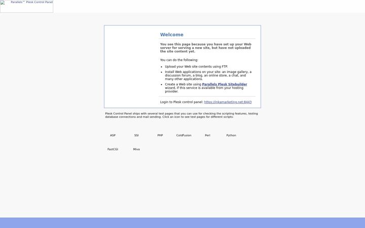 Screenshot of inkamarketing.net